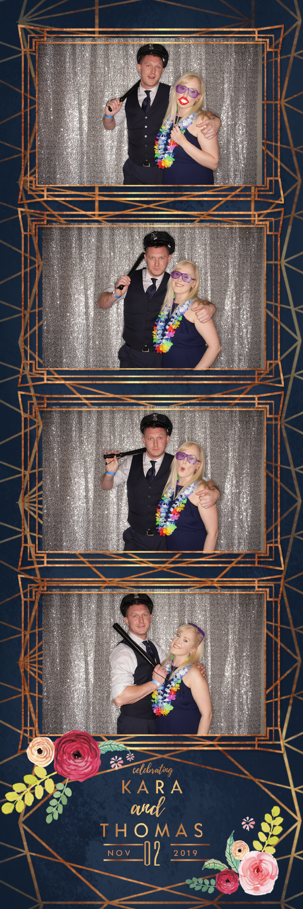 Kara and Thomas Wedding | View more photos from the event at gallery.photoboothbillings.com/u/PhotoBoothBillings/Kara-and-Thomas-Wedding